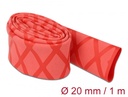 Termorüüs 20/2:1 non-slip 1.0m, X-mustriga, punane