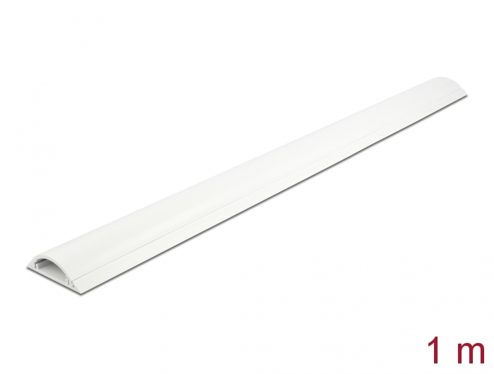 Kaablikaitse põrandale 1.0m, valge, 50x12mm