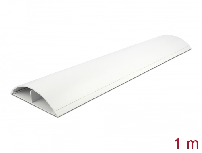 [20708] Delock Cable Duct 119 x 26 mm - length 1 m white