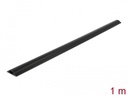 Kaablikaitse põrandale 1.0m, must, 30x8mm