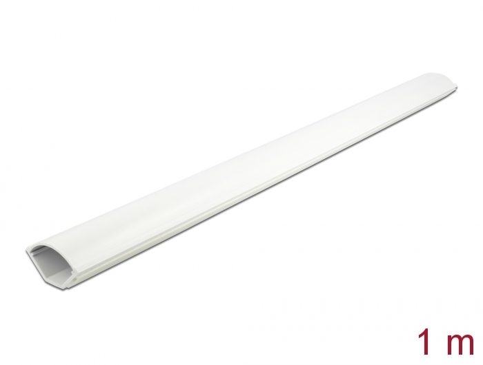 [20714] Delock Corner Duct self-adhesive 43 x 23 mm - length 1 m white