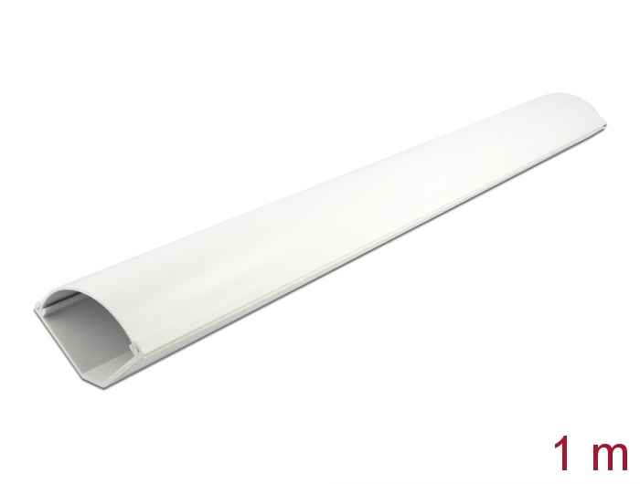 [20716] Delock Corner Duct self-adhesive 73 x 42 mm - length 1 m white