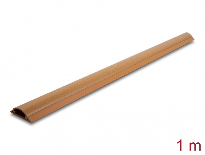 [20731] Delock Cable Duct self-adhesive 50 x 13 mm - length 1 m wood look