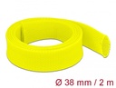 Kaablirüüs 38mm (30-60mm) kollane, 2.0m polüester, sukk
