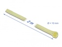 Kaablirüüs 10mm (7-13mm) valge, 2.0m aramid fiiber, sukk