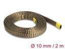Kaablirüüs 10mm (7-13mm) pruun, 2.0m basalt fiiber, sukk