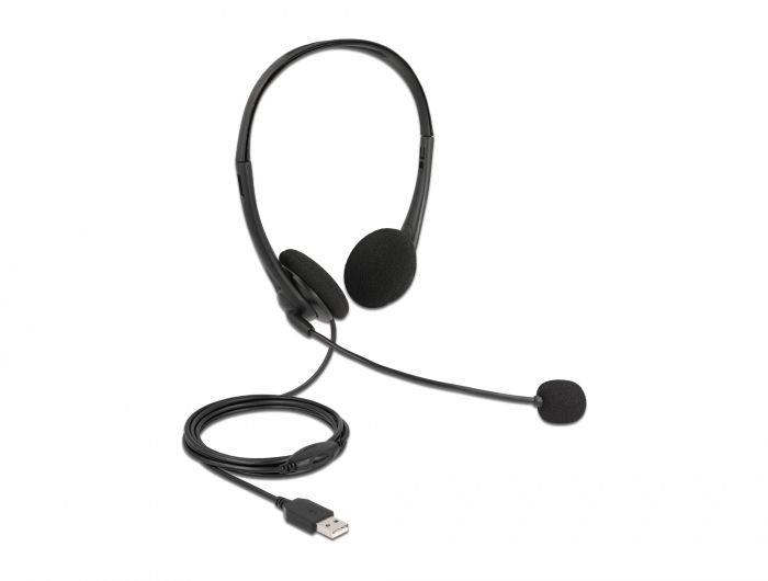 [27179] Kõrvaklapid mikrofoniga, USB 2.0-A