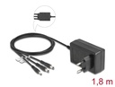 Toiteplokk plug-in 36W 12.0V 3.0A, 3.5 x 1.35mm, 5.5 x 2.1mm, 5.5 x 2.5mm