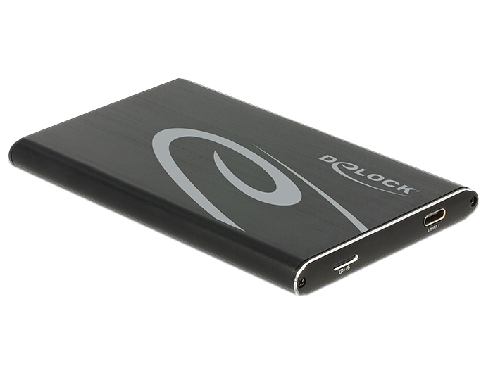 Kõvakettakarp 2.5´´ SATA kettale (kuni 7mm), USB-C (10-Gigabit ühendus)