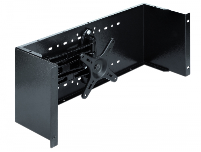[42629] Monitori kinnitus 19" kapile 4U, must