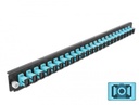 FO eemaldatav esipaneel 24xSC Simplex 19´´ multimode adapteritega OM3