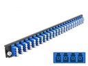 FO eemaldatav esipaneel 24xLC Quad 19´´ singlemode adapteritega OS2