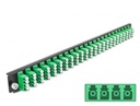 FO eemaldatav esipaneel 24xLC Quad 19´´ singlemode adapteritega OS2