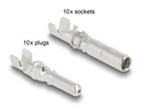 DL4 Solar pin kontaktid pistikute ja pistikupesade krimpimiseks, 20tk/pakk
