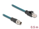 Ühenduskaabel M12-RJ45 8 kontakti X-coded 0.5m