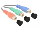 Delock Dust cover for RCA jack 10 pieces black