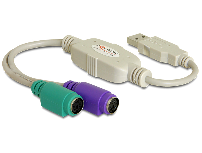 Üleminek USB 1.1 A (M) > PS/2 (F) 0.33m