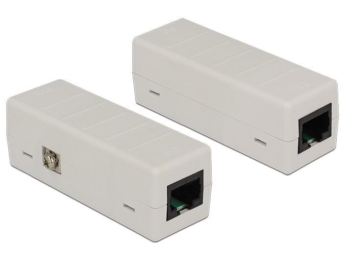 [62620] Delock Network Surge Protector 6 kV RJ45 with PoE