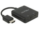 Konverter HDMI (M) - HDMI (F) + Toslink ja 3.5mm heli väljund, usb toide, 4K@30Hz (heli eraldaja hdmi-st)