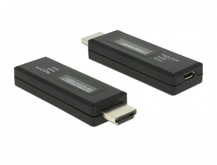 HDMI tester OLED ekraaniga EDID infole