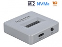 Docking station M.2 NVMe PCIe SSD ketastele Kuni 10 Gbps USB-C