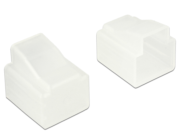 Tolmukate RJ11 pistikule, 10tk, läbipaistev