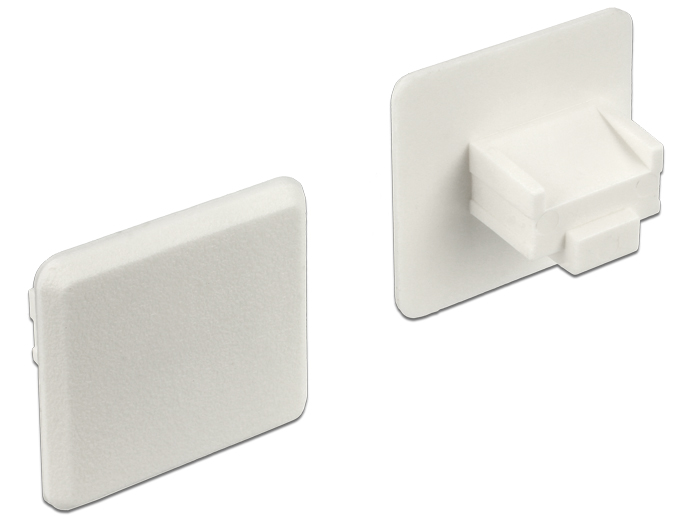 [64019] Delock Dust Cover for RJ45 jack without grip 10 pieces white