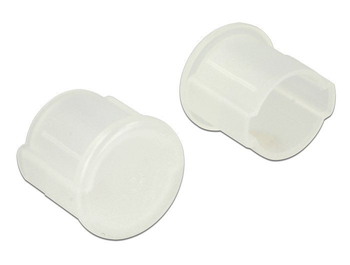 [64022] Delock Dust Cover for BNC female 10 pieces transparent