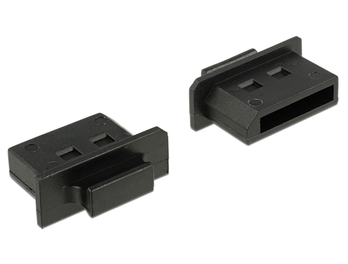 Tolmukate Displayport pesale, 10tk, sangaga, must