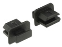 Tolmukate mini Displayport pesale, 10tk, sangaga, must