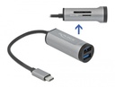 USB-C hub: 2x USB 3.2-A, 1x SD, 1x MicroSD, hall