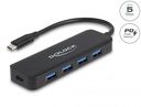 USB-C hub: 4x USB 3.2-A, 1x USB-C, PD 85W, must