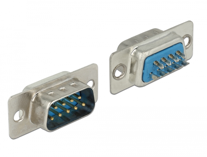 Sub-D 9pin (M) konnektor