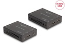 KVM pikendaja, HDMI + USB + Heli, 4K@60Hz, (3840x2160 kuni 70m CAT6 või CAT6a kaabliga), PoC, HDMI loop