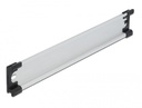 DIN liist, 254 x 35 x 7.5mm 10", otstega, alumiinium