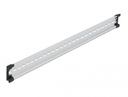 DIN liist, 482 x 35 x 7.5mm 19", otstega, alumiinium