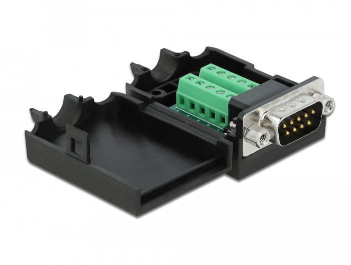 Üleminek Sub-D9 10pin (M) - Terminal Block 10pin +kest