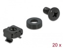 Kruvi/spetsmutter/seib M6 komplekt (20tk/pakk) must