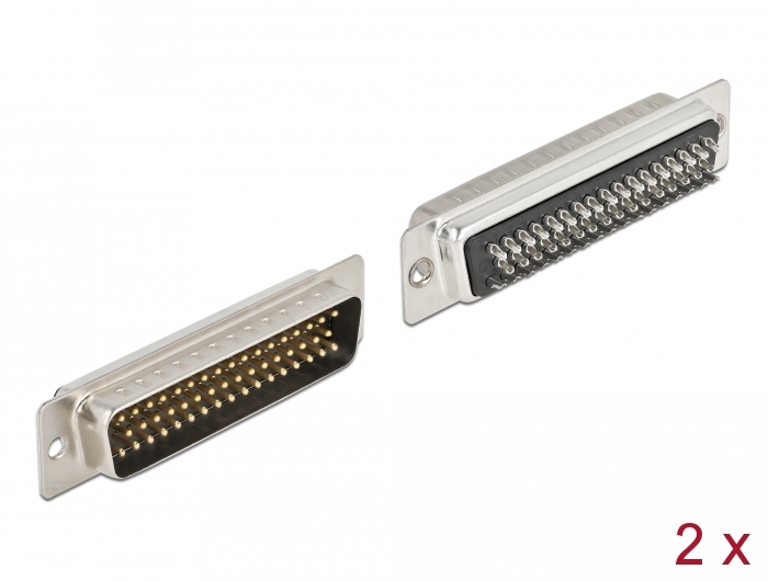 D-Sub HD 50 pin (M), joodetav