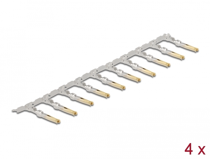 Delock Crimp contacts for D-Sub crimp female 40 pieces