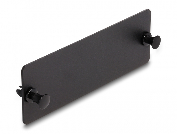 [66935] Delock Fiber Optic Blind Panel black