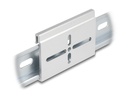 Alumiiniumist kinnitusklamber DIN-latile 70x47.8mm hõbe