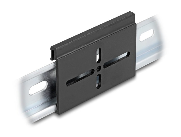[67145] Alumiiniumist kinnitusklamber DIN-latile 70x47.8mm must