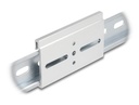 Alumiiniumist kinnitusklamber DIN-latile 80x47.8mm hõbe