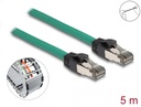 Võrgukaabel Cat5e SF/UTP 5.0m, roheline, LS0H, CU, Profinet