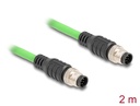 Ühenduskaabel M12 8 kontakti A-coded 2.0m PUR (TPU)