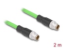 Ühenduskaabel M12-RJ45 8 kontakti X-coded 2.0m PUR (TPU)