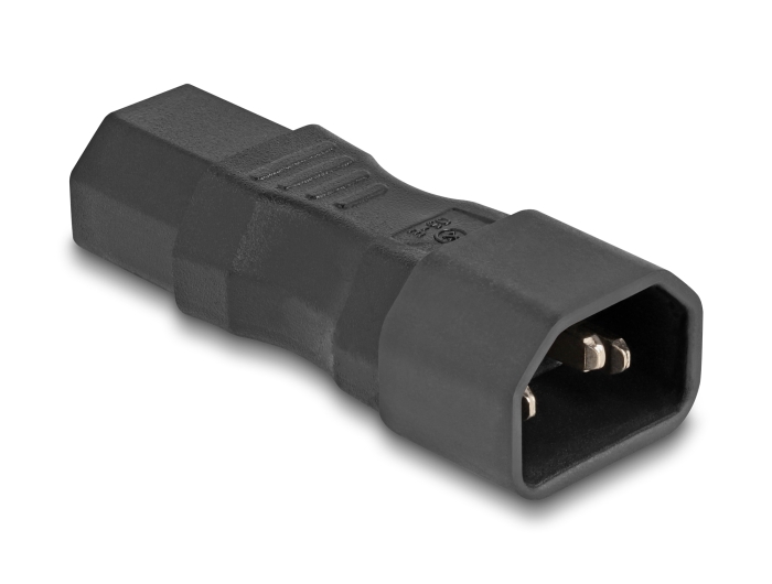 [80467] Delock Power Adapter IEC 60320 - C14 to C13, male / female, 10 A, straight