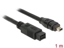 FireWire 800 kaabel 9 pin/ 4 pin 1.0m, must