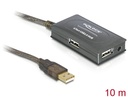 USB 2.0 hub: 4 porti, 10.0m pikenduskaabel